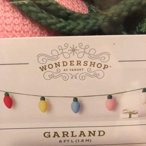 Target Wondershop Knit Light Bulb Garland - Picture 3 of 3